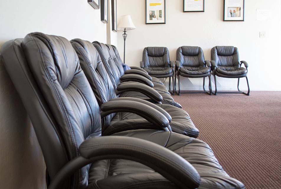 Pain Relief Clinic of Marin's front desk