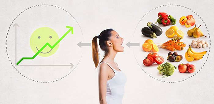 patient consuming healthy foods under guidance of San Rafael chiropractor