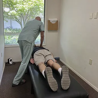 San Rafael chiropractic adjustment