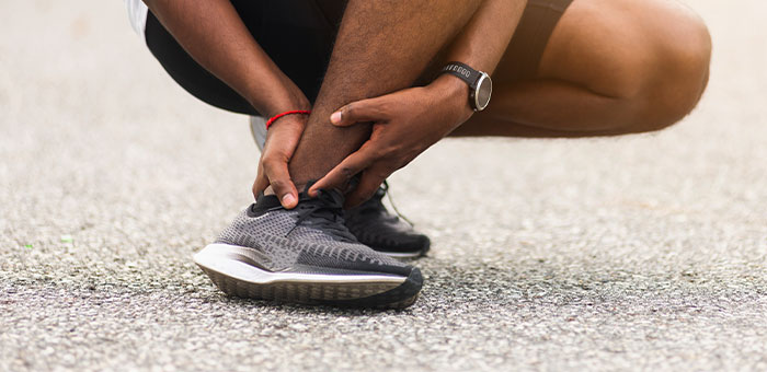 patient needing achilles tendinopathy treatment in San Rafael