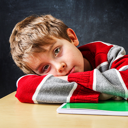 Child with ADHD in need of chiropractic care in San Rafael