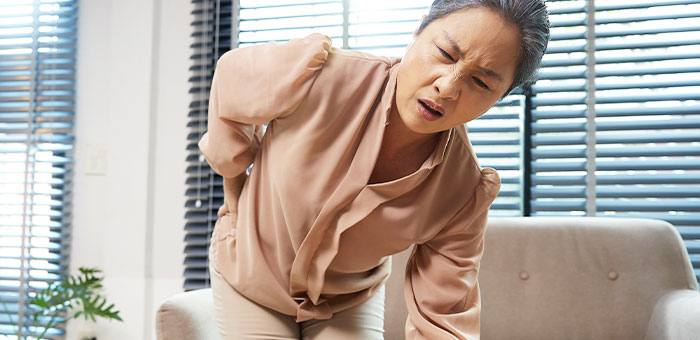 patient needing degenerative disc disease treatment in San Rafael