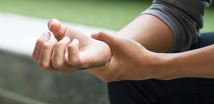 patient needing trigger finger treatment in San Rafael